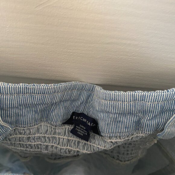 American Eagle Button Front Overall Dress - Picture 2 of 3